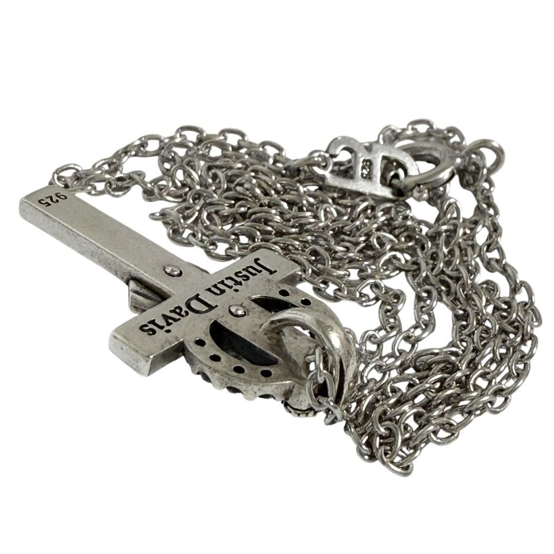 ジャスティンデイビス REBEL FAITH クロス ペンダント ネックレス