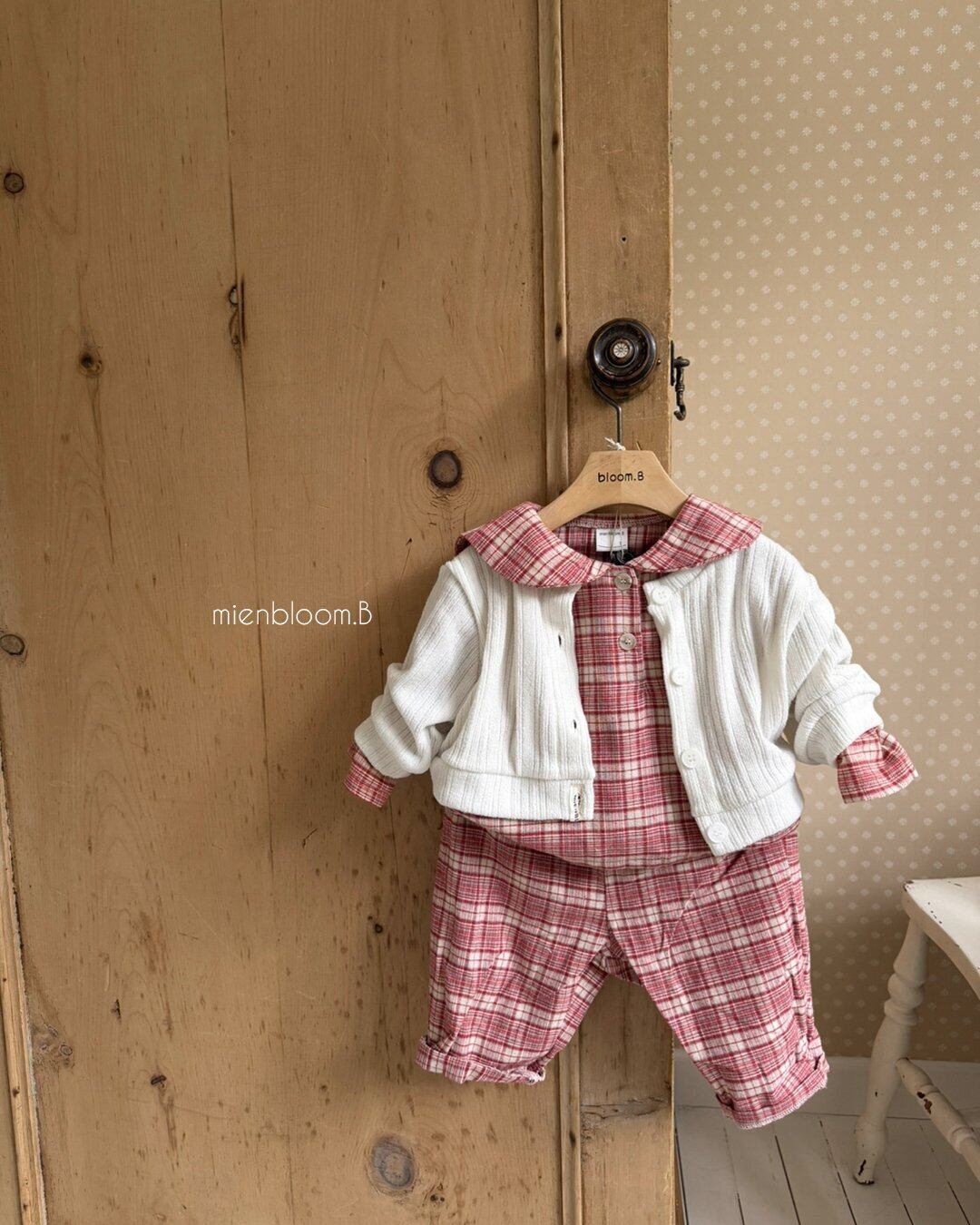 送料無料【予約】/ kidsチェックパンツ / mienbloom