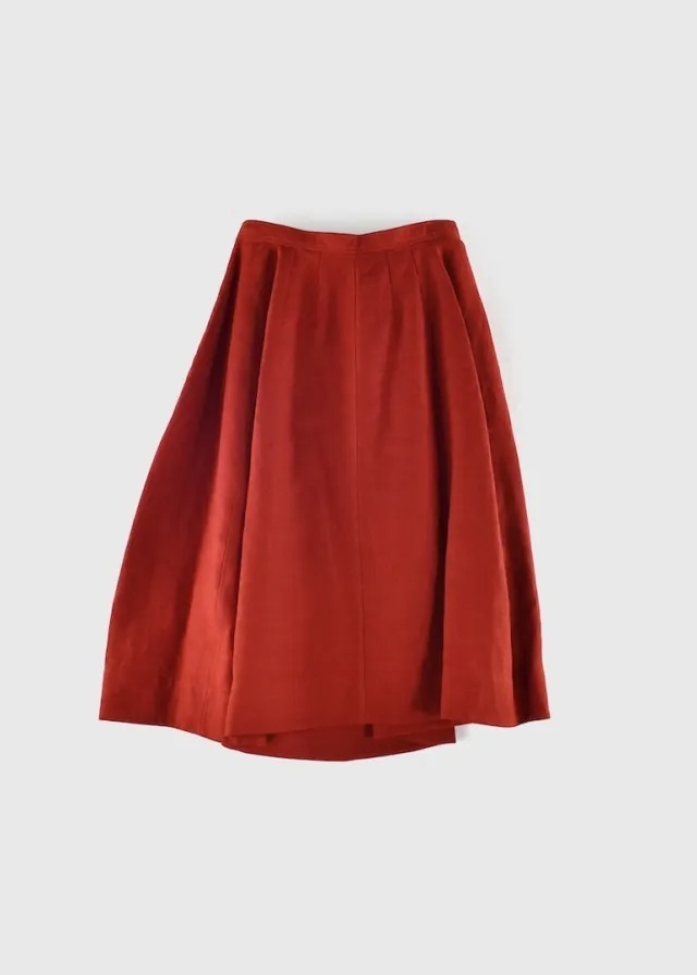CHLOE｜L23S-CHL-SK04M "Balloon Shaped Skirt" RED