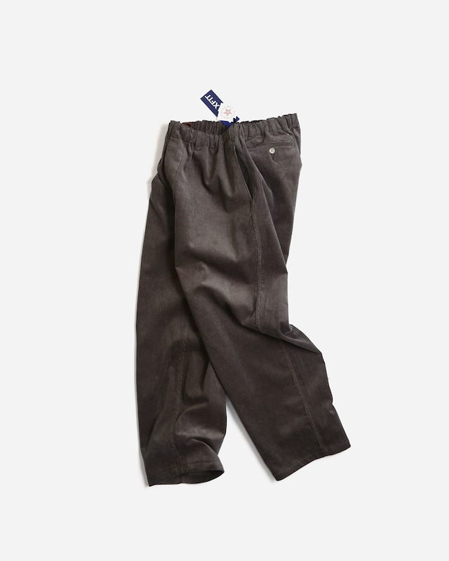 RELAX FIT №147|Corduroy easyslacks -新色チャコールグレイ-