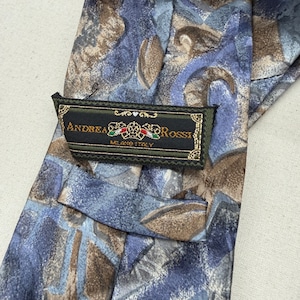 ANDREA ROSSI necktie アンドレアロッシ　vintage tie  ITALY n-244