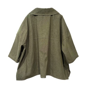 【新作】8オンスデニムワッシャープルオーバーシャツ【260-1125】Denim Washer Pullover Shirt