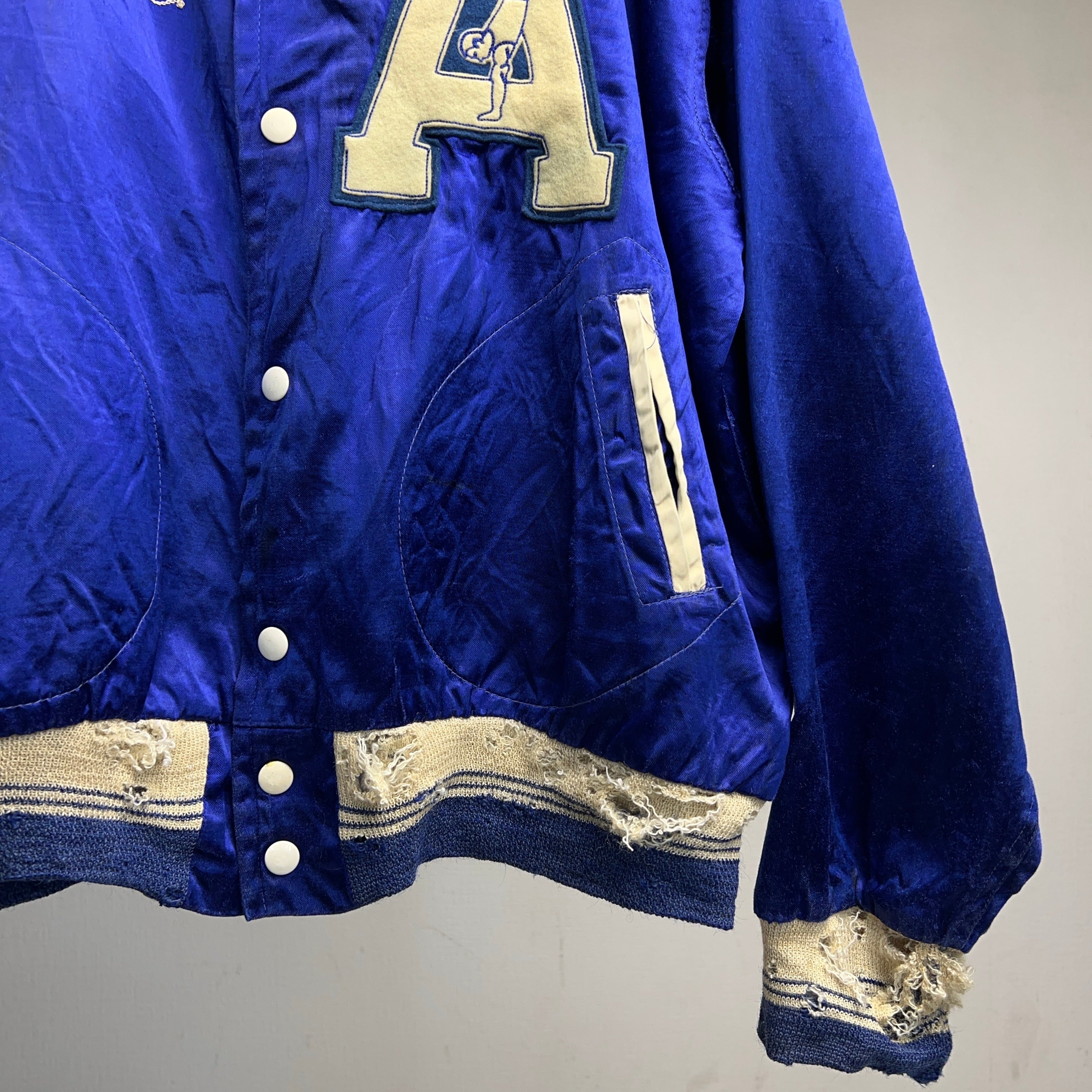 50～60s サテンジャケット 50's~60's SATIN STADIUM JACKET 50年代 60年代 サテンスタジャン