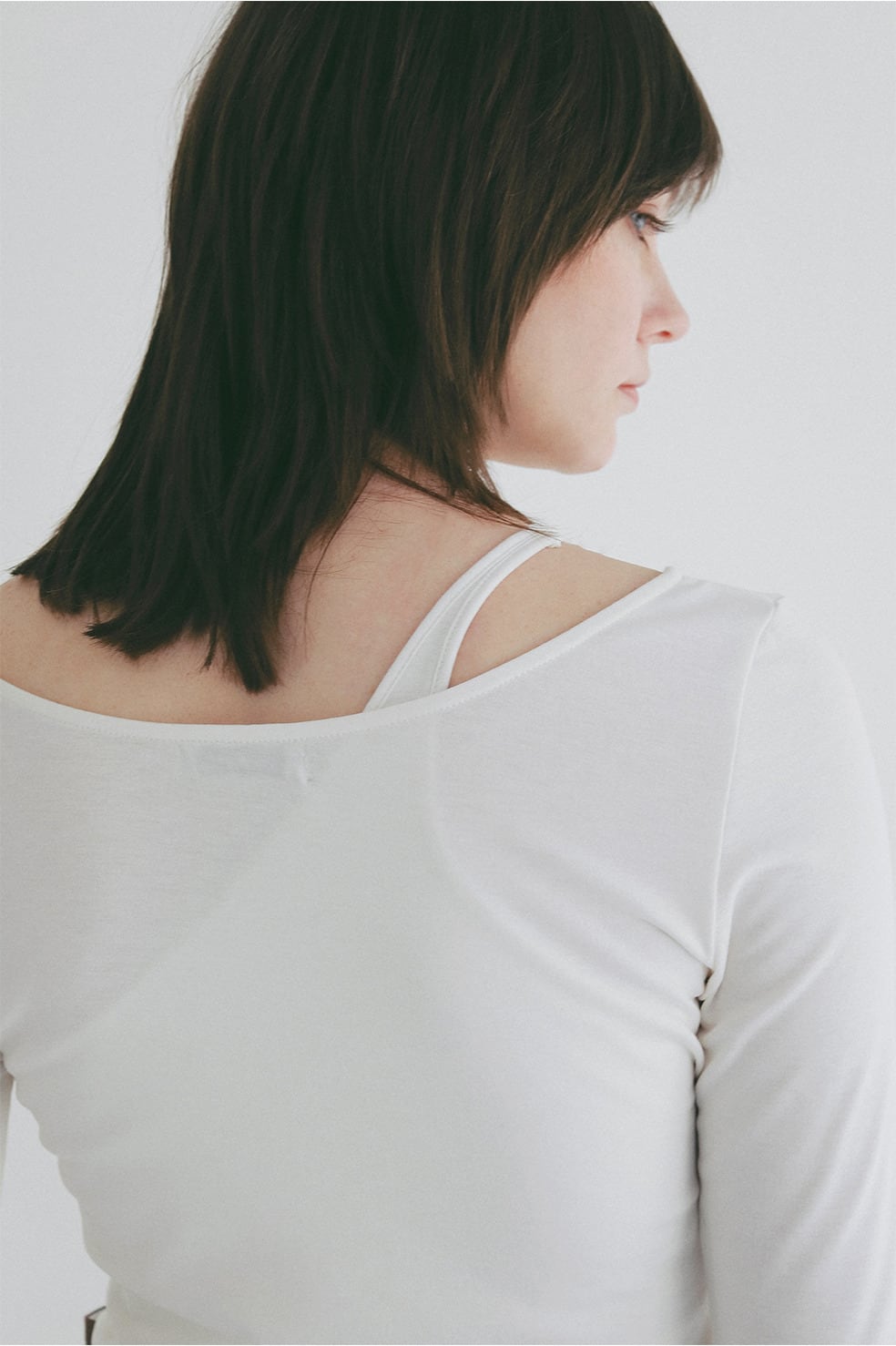CLANE CUP IN ONE SHOULDER SET TOPS | FLICKA ASHIYA