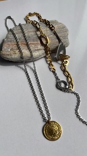 [3way] mixカラーネックレス　［GSN105］