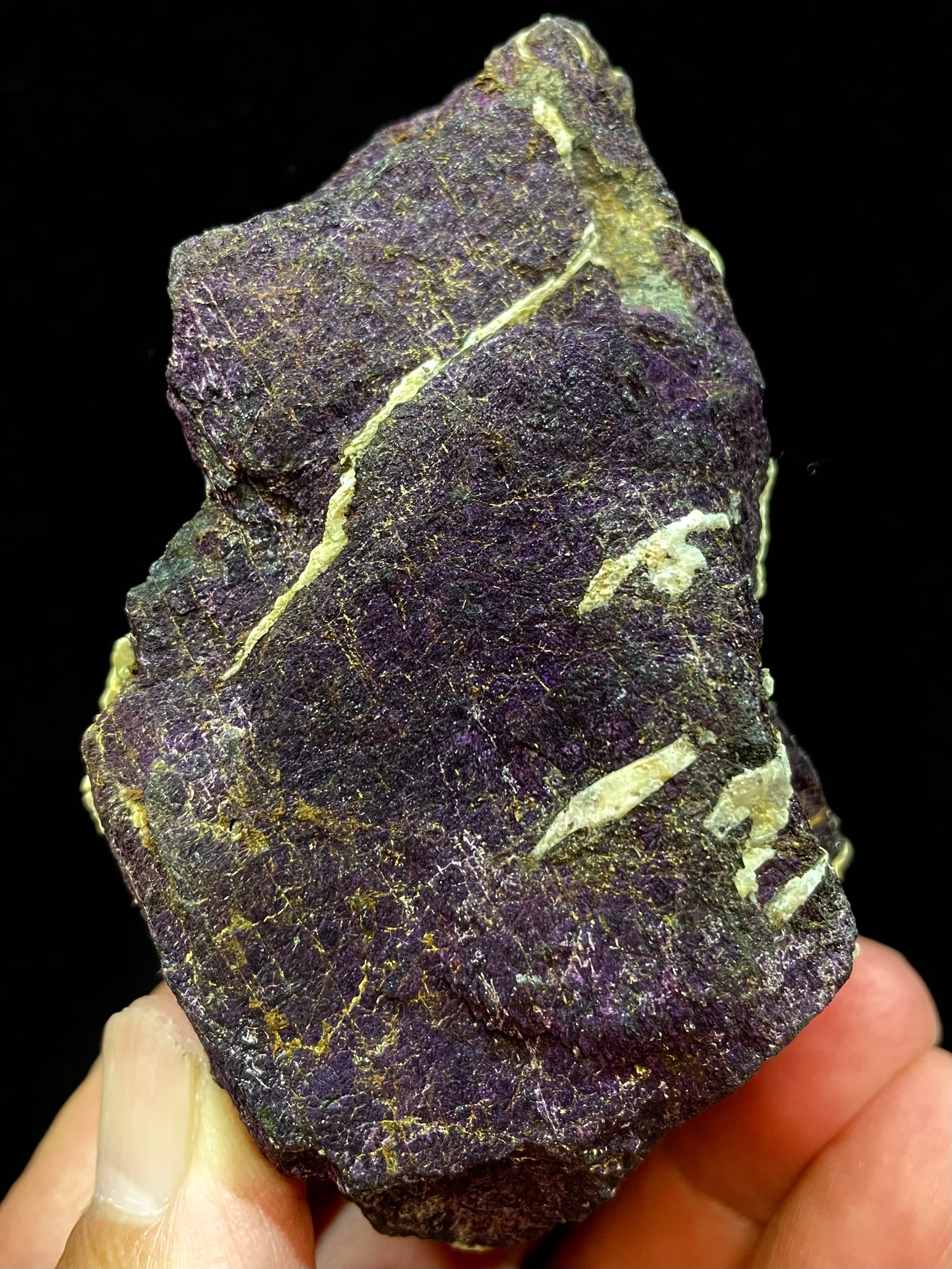 3) 合理的な思考「パープライト」原石(中型)