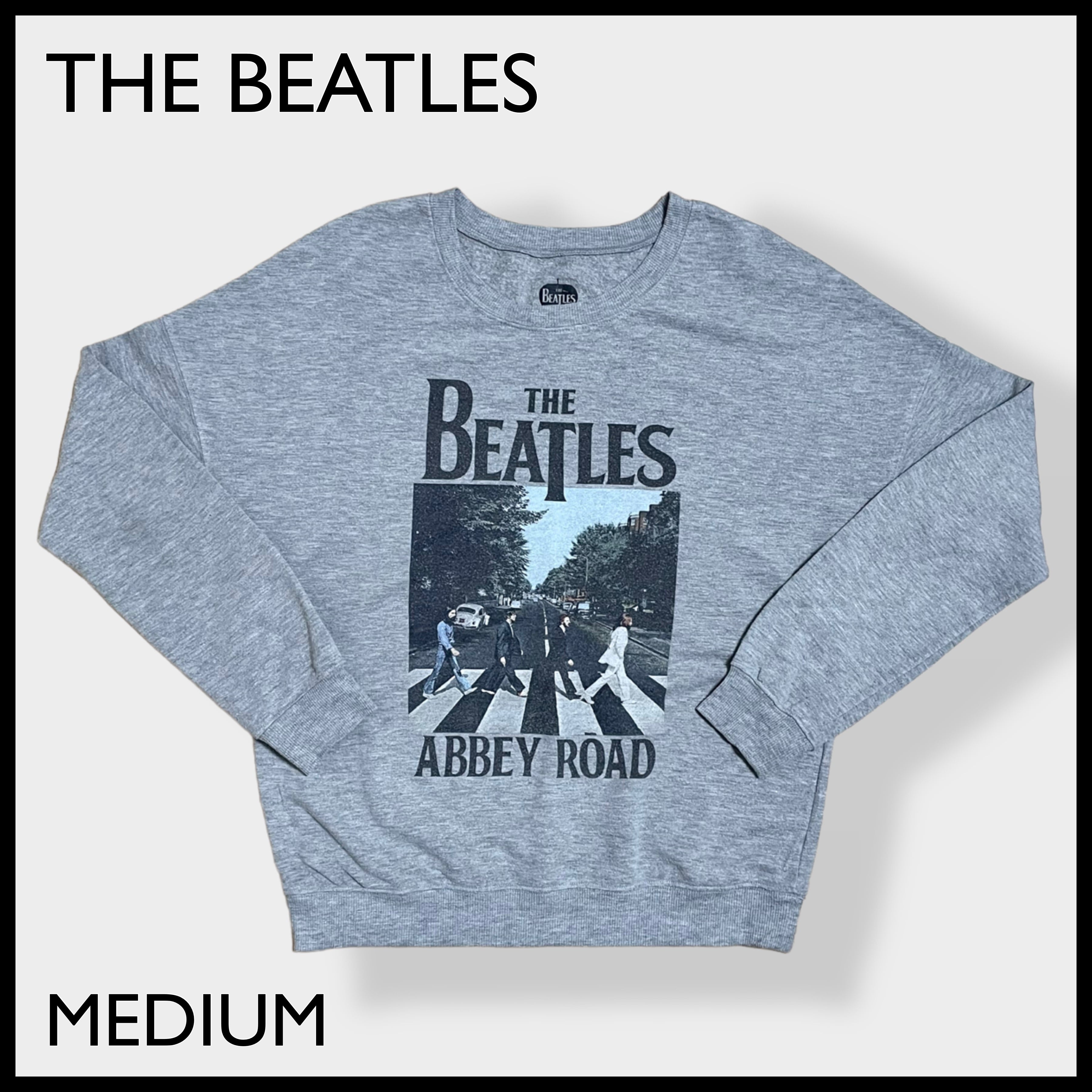 The Beatlesビートルズ　ワンポイント刺繍ロゴ　バンT スウェット