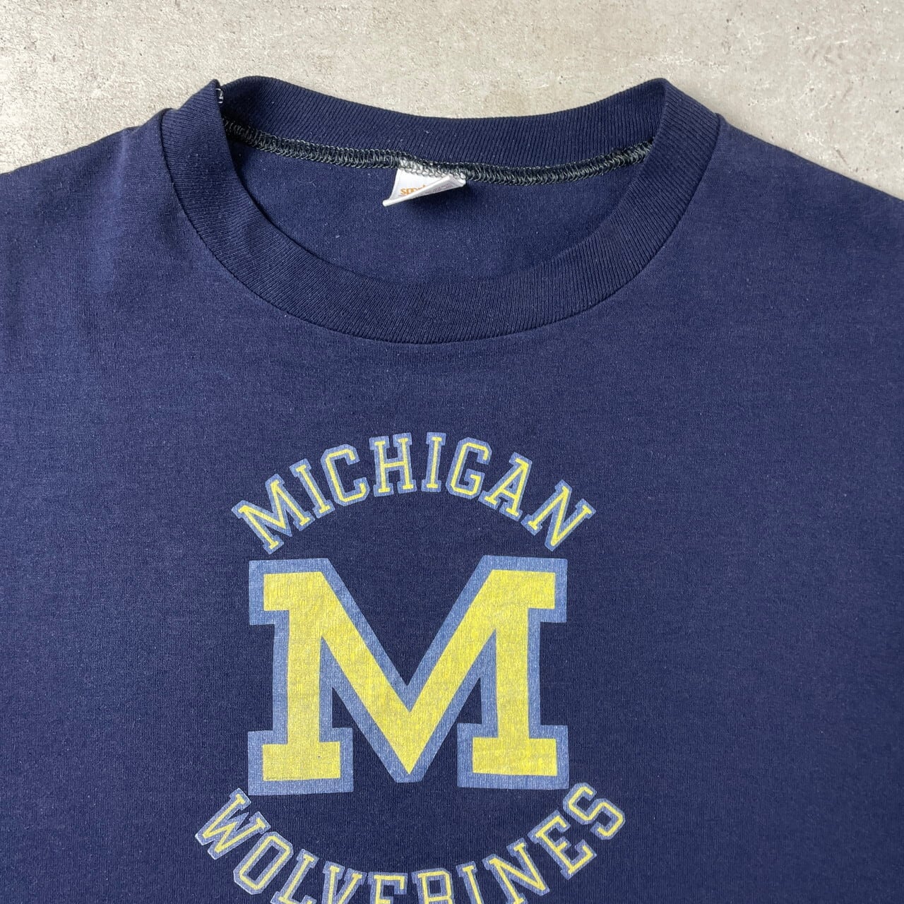 USA製 70年代〜80年代 MICHIGAN WOLVERINES カレッジチーム ロゴ