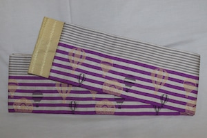 京紫織　日本製　細帯　バルーンフェスタ
