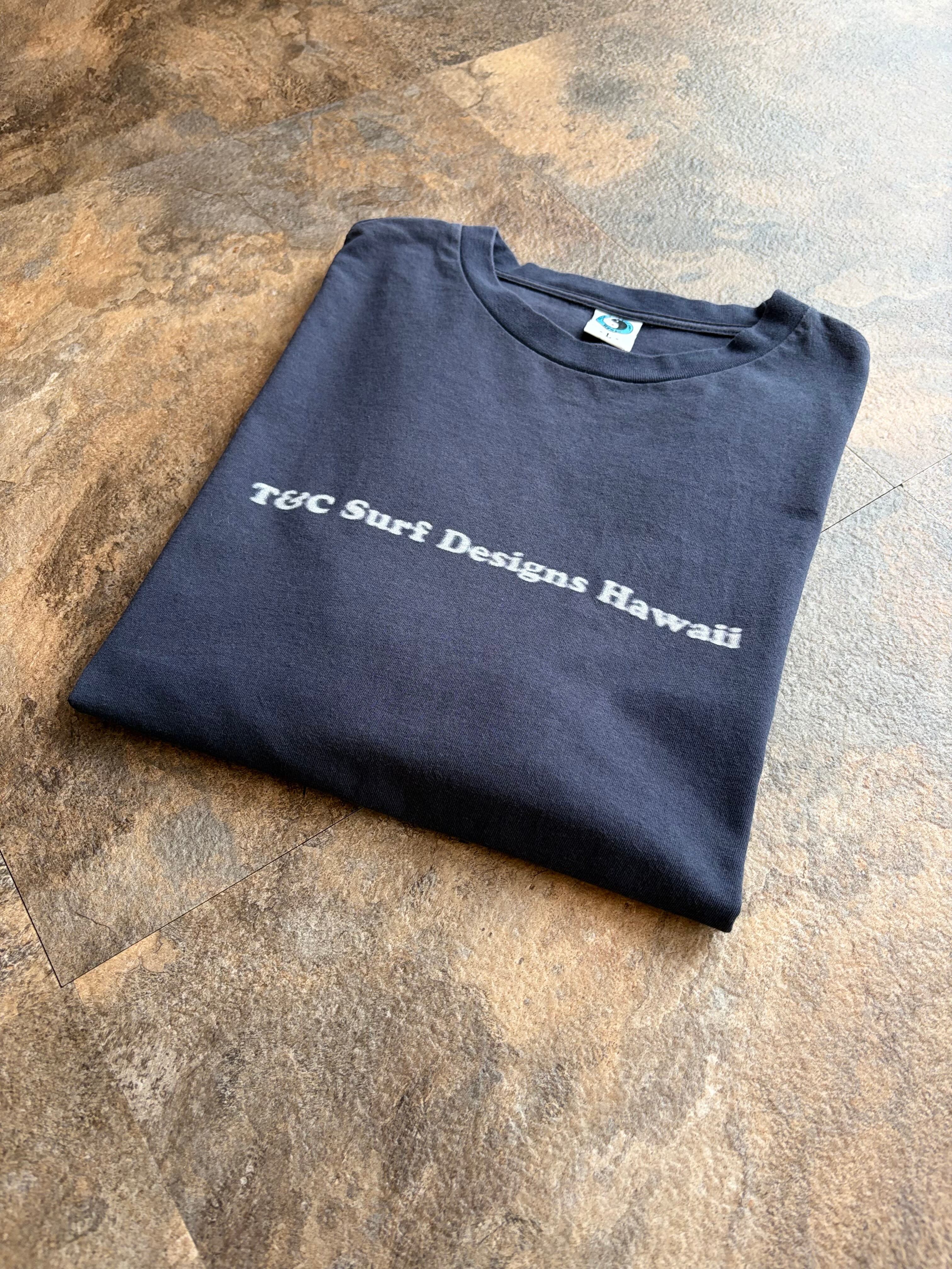 90s T&C Surf Designs Hawaii 陰陽 プリント Tシャツ | enishi vintage