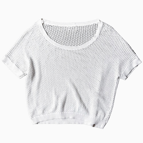Vintage Mesh Knit Sweater