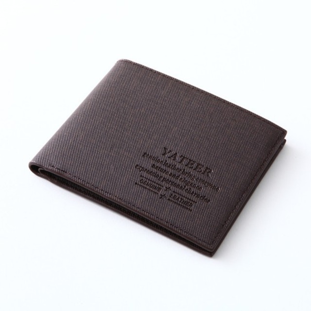 おしりのポケットにスッキリ入る 薄型メンズ2つ折り財布 送料無料 La Santamaria S Ownd