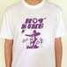 【2025新色】HOT SAKE Tシャツ（白／パープル）