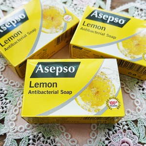 アセプソ 抗菌消毒石鹸レモン ASEPSO ANTIBACTERIAL SOAP (LEMON)