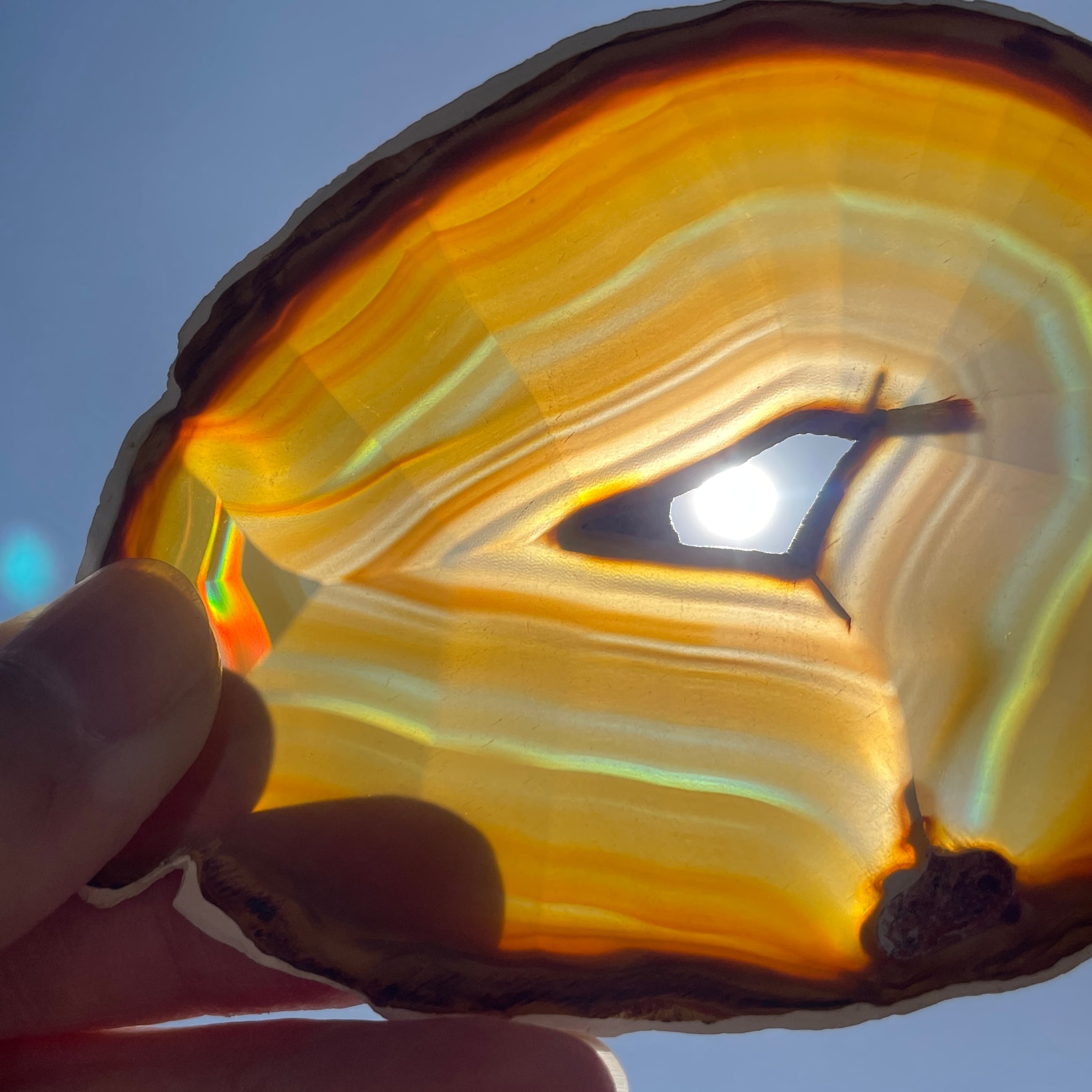 イリスアゲート 02◇Iris agate ◇ 天然石・鉱物・パワーストーン