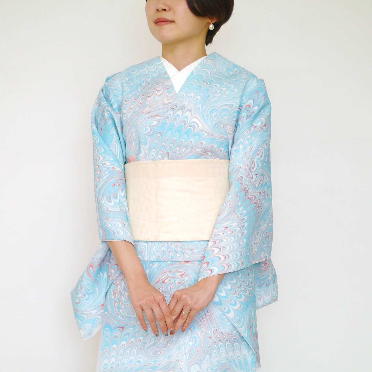 「赤い珊瑚、人魚の爪先」〜ピーコック崩し柄〜　セオアルファ