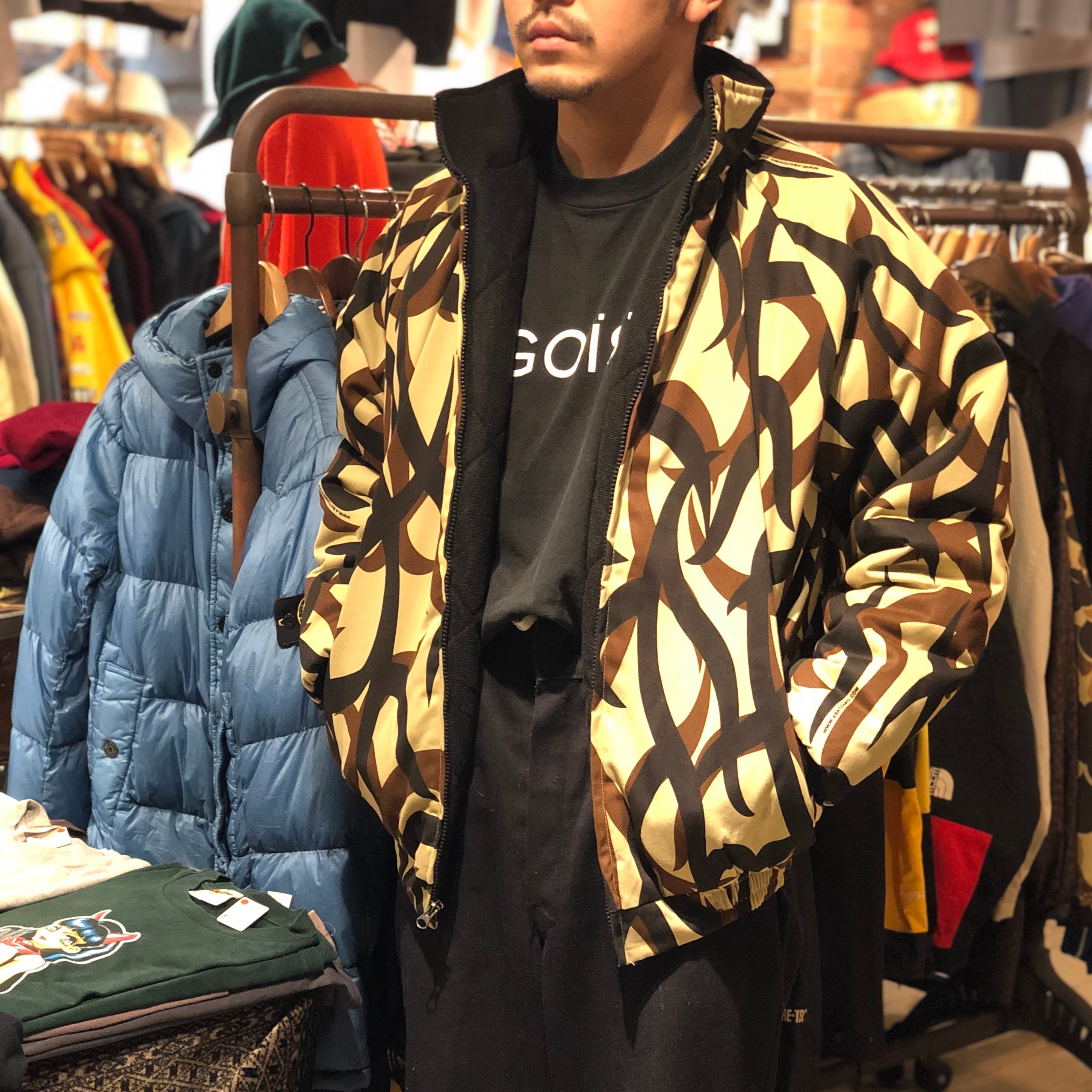 dead stock!!〜00s ASAT tribal camouflage jacket | What’z up powered by BASE