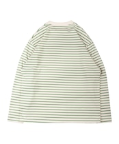 【#Re:room】COLOR STRIPED BIG LONG SLEEVE［REC742］