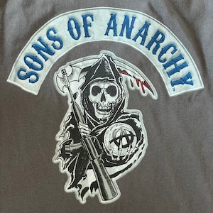 【アメリカ古着】 Sons of Anarchy 海外ドラマ スカル Tシャツ