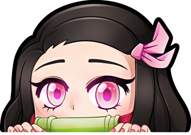 WAIFU BAIT　Nezuko Sticker