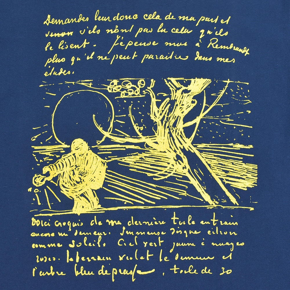 90s Van Gogh アートTシャツ ゴッホ　ゴッホの寝室 両面　ヘインズ 90～00s Hanes ヘインズ VAN GOGH Museum ヴァンゴッホ美術館 アート
