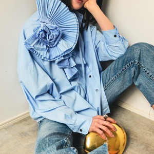 “dries van noten" flower motif shirt
