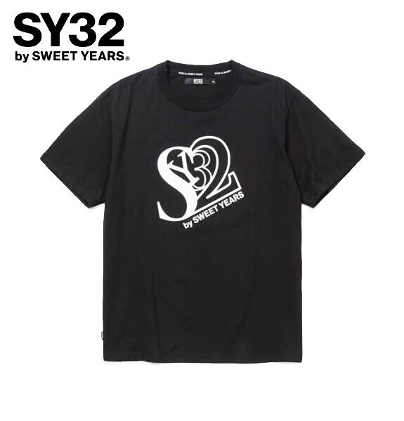 SY32 by SWEET YEARS エスワイサーティトゥ Tシャツ 半袖 クルーネック 
