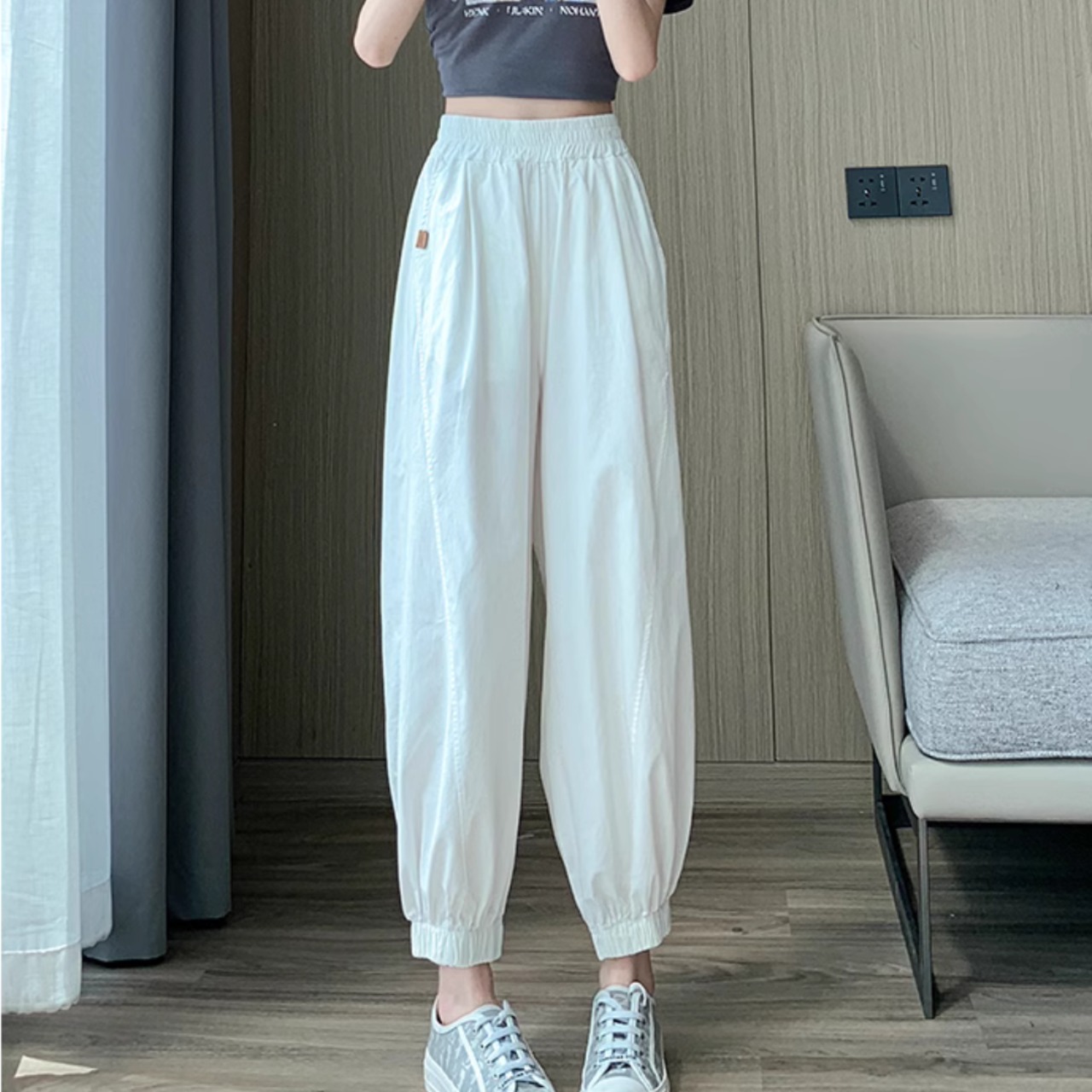 High Waist Slimming Casual Pants 5113