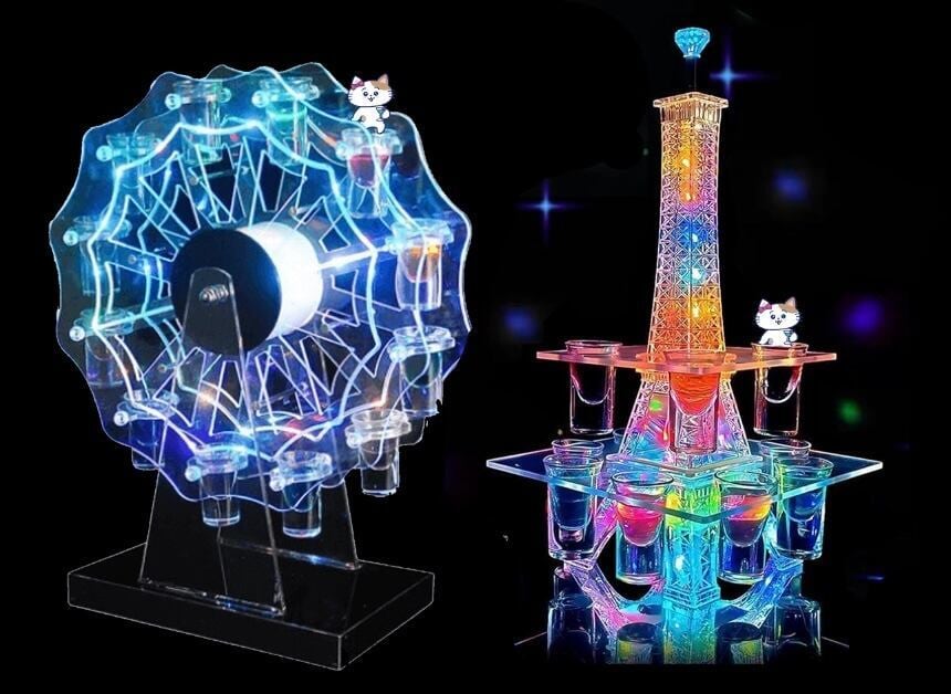 れあり生誕2026限定メニュー】アネホ1800テキーラ観覧車(ショット12杯+