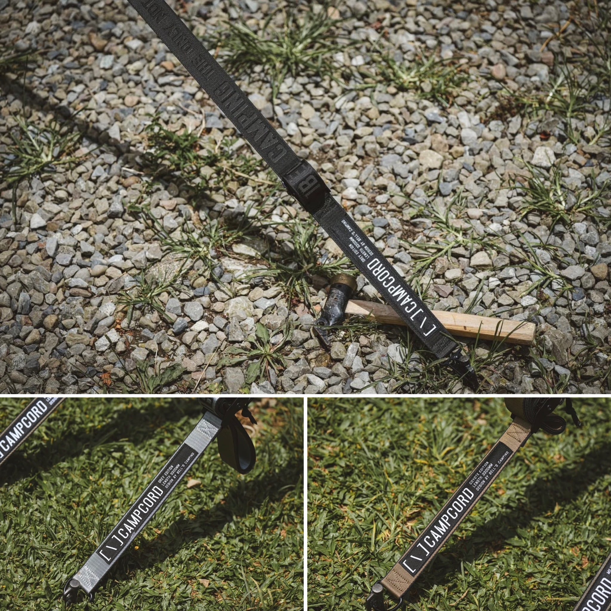 Bell's Camping】タクティカルガイロープ 2本セット(3.3M) | FREEDOM