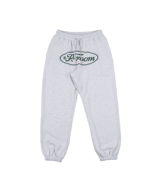 【#Re:room】BIG LOGO PRINT WIDE SWEAT PANTS［REP234］