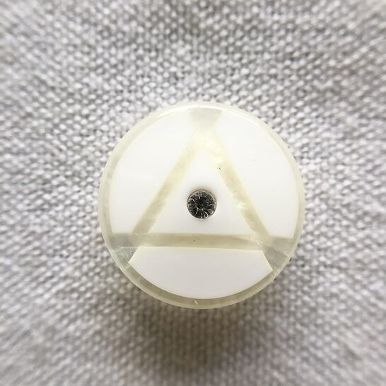 トライアングルライン×ホワイト 20㎜