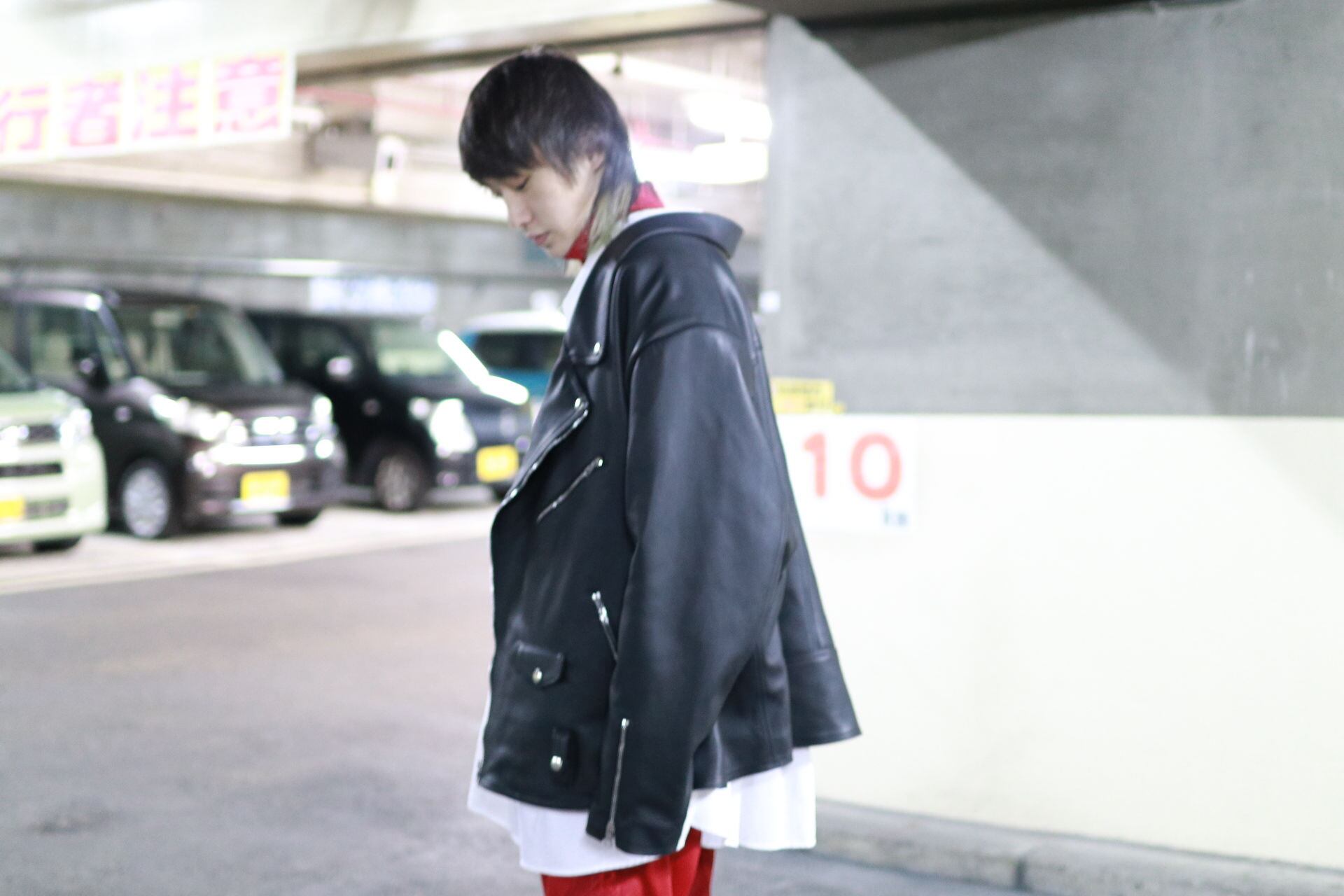 doublet MARIONETTE LEATHER RIDER'S JACKET| 20SS01BL102 | IAAAM