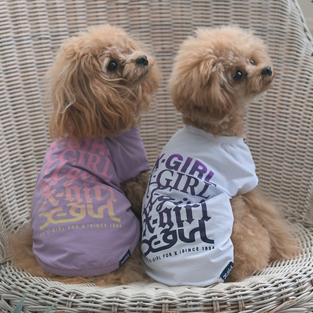 バリアスロゴメッシュタンク X-girl（エックスガール）