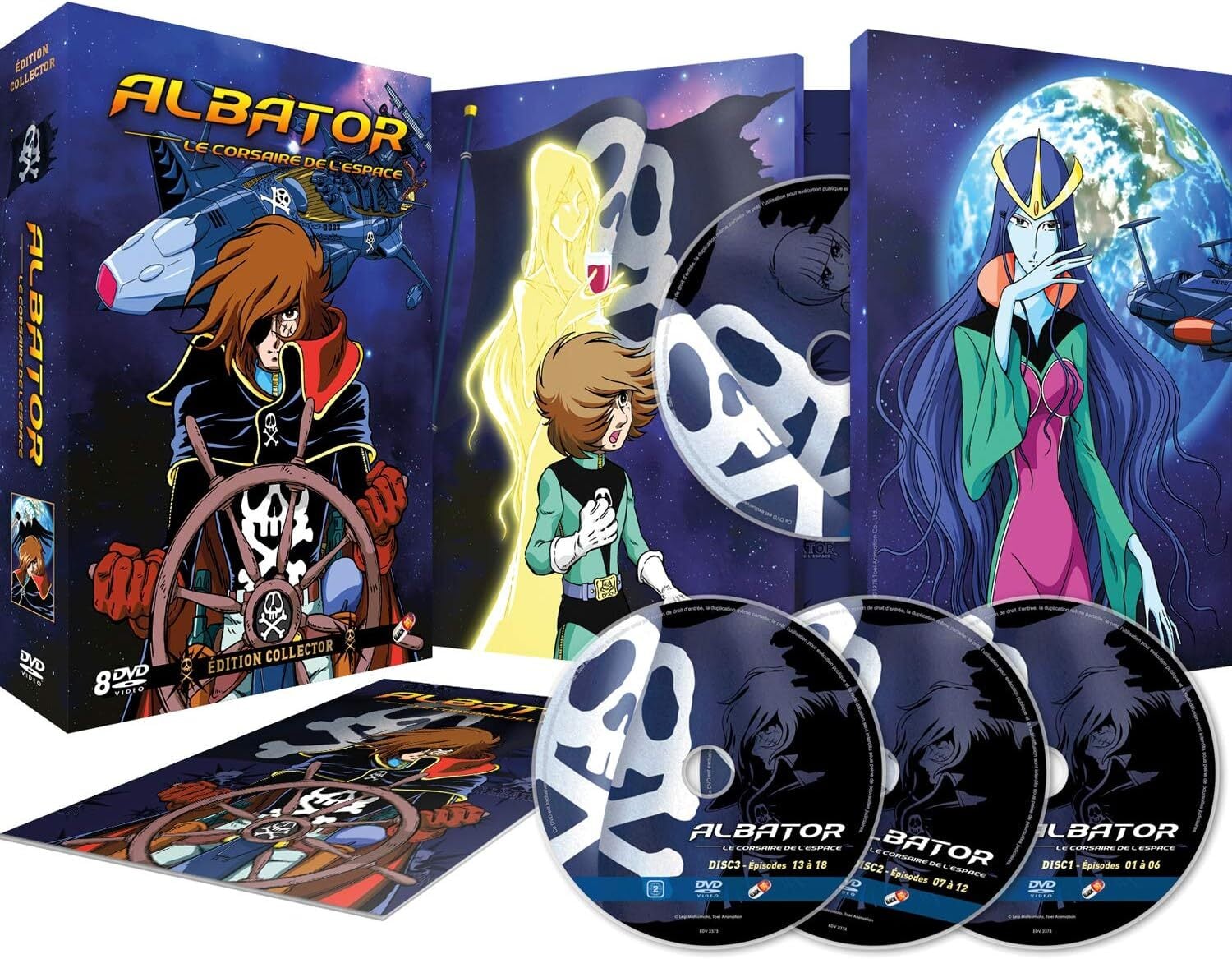 宇宙海賊キャプテンハーロック 全42話 ＋ 劇場版 DVD-BOX【新品・未