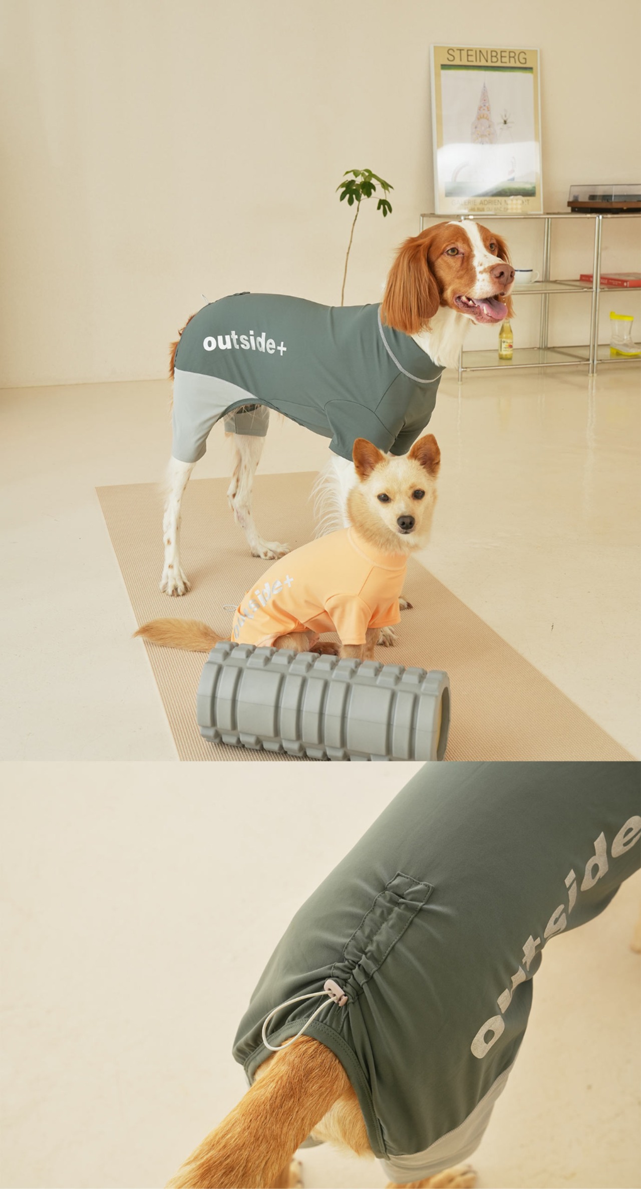 即納のみ【PUPPYGALLERY公式】スキンガードスーツ【Pink】L/XL