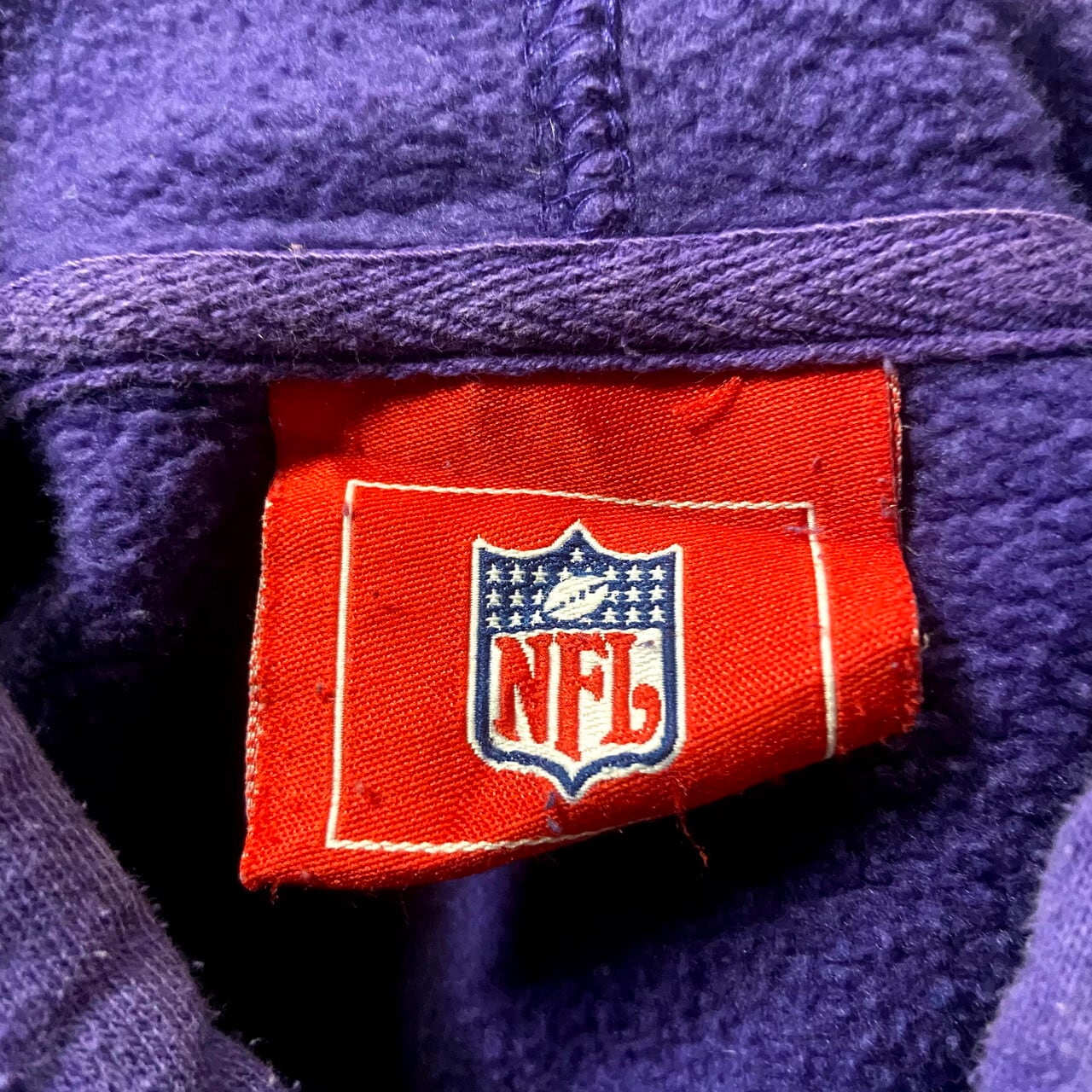 ビッグサイズ NFL ミネソタ・ヴァイキングス チームロゴ刺繍 プルオーバーパーカー メンズXXL相当 古着 スウェットパーカー MINNESOTA  VIKINGS パープル 紫色 大きいサイズ【パーカー】【AL20】 | cave 古着屋【公式】古着通販サイト