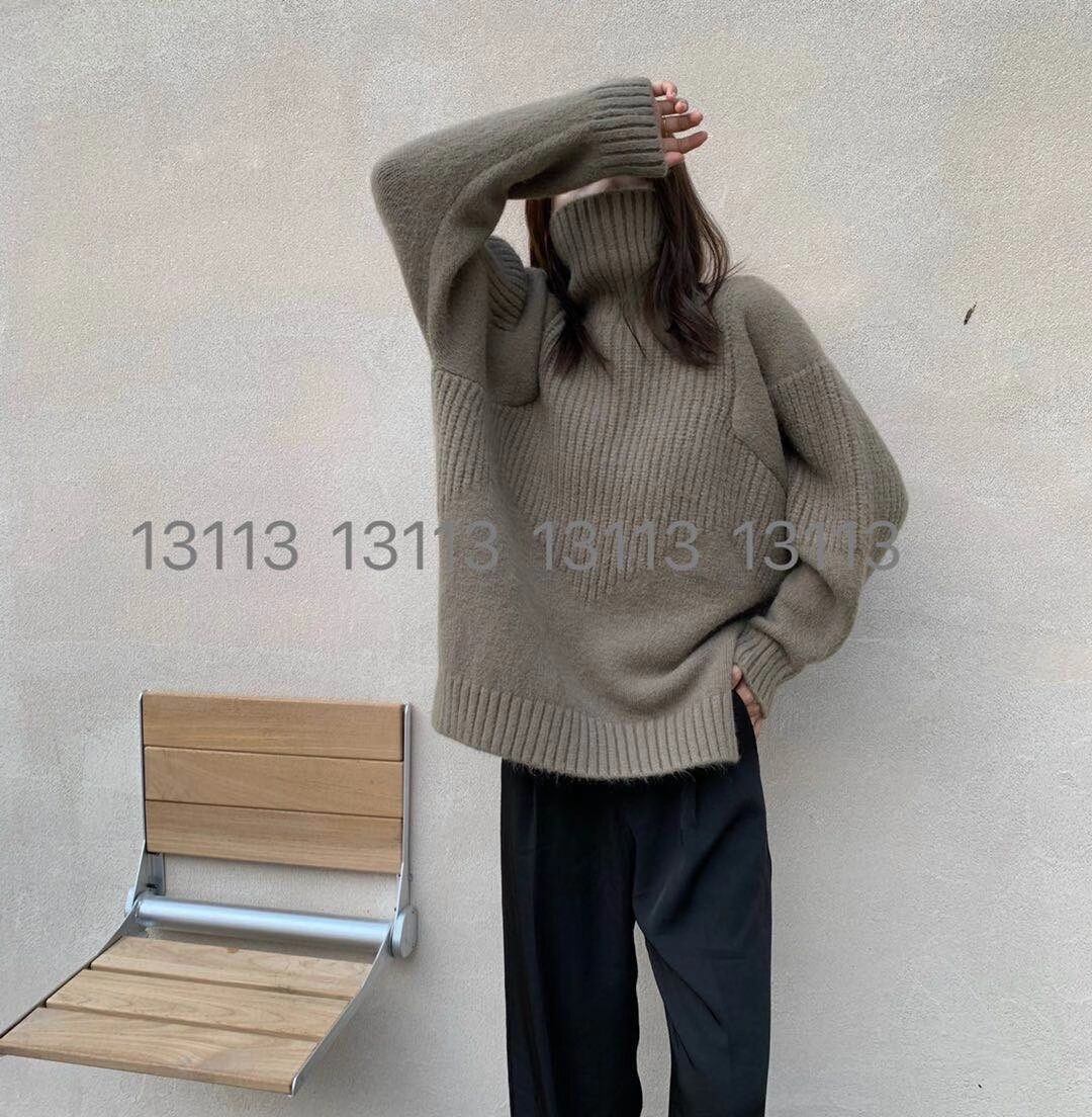 カラーニット　AJ33167-30083