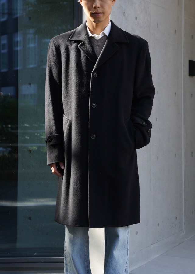 70’s USA vintage herringbone chester coat 70’s USA vintage herringbone chester coat