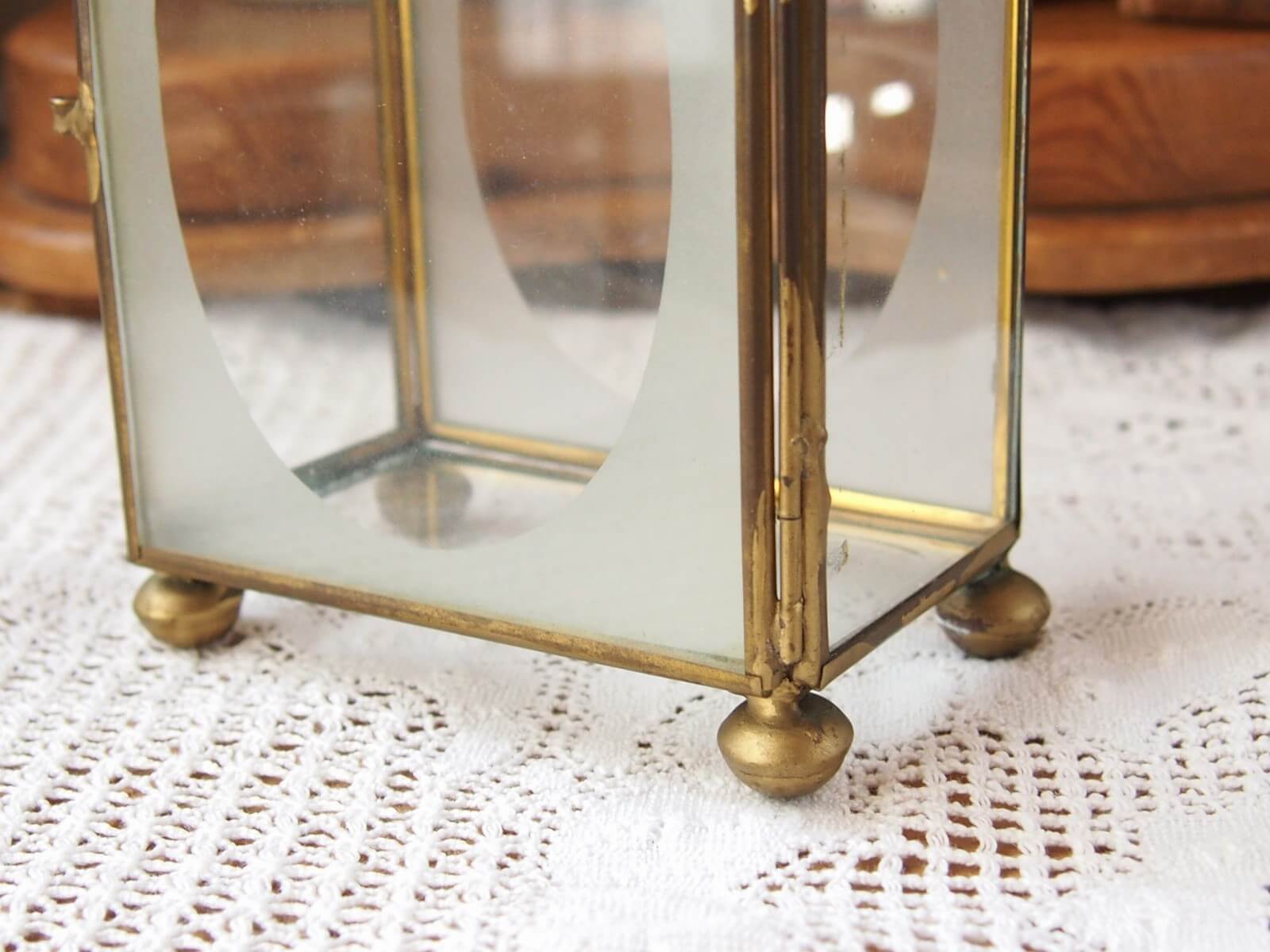 イギリスアンティーク スモールガラスケース ディスプレイケース