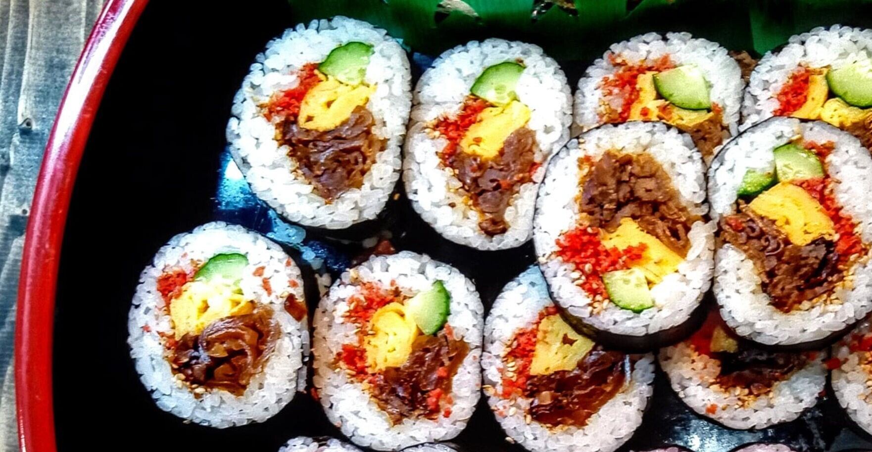 ちび忍者ちらしと巻寿司セットB | suehirosushi