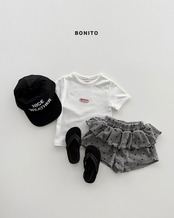 【取寄/韓国直送】BONITO 26/SMカラースパンTシャツ｜夏服｜韓国子供服