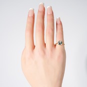 【9号】ブルートパーズ リング