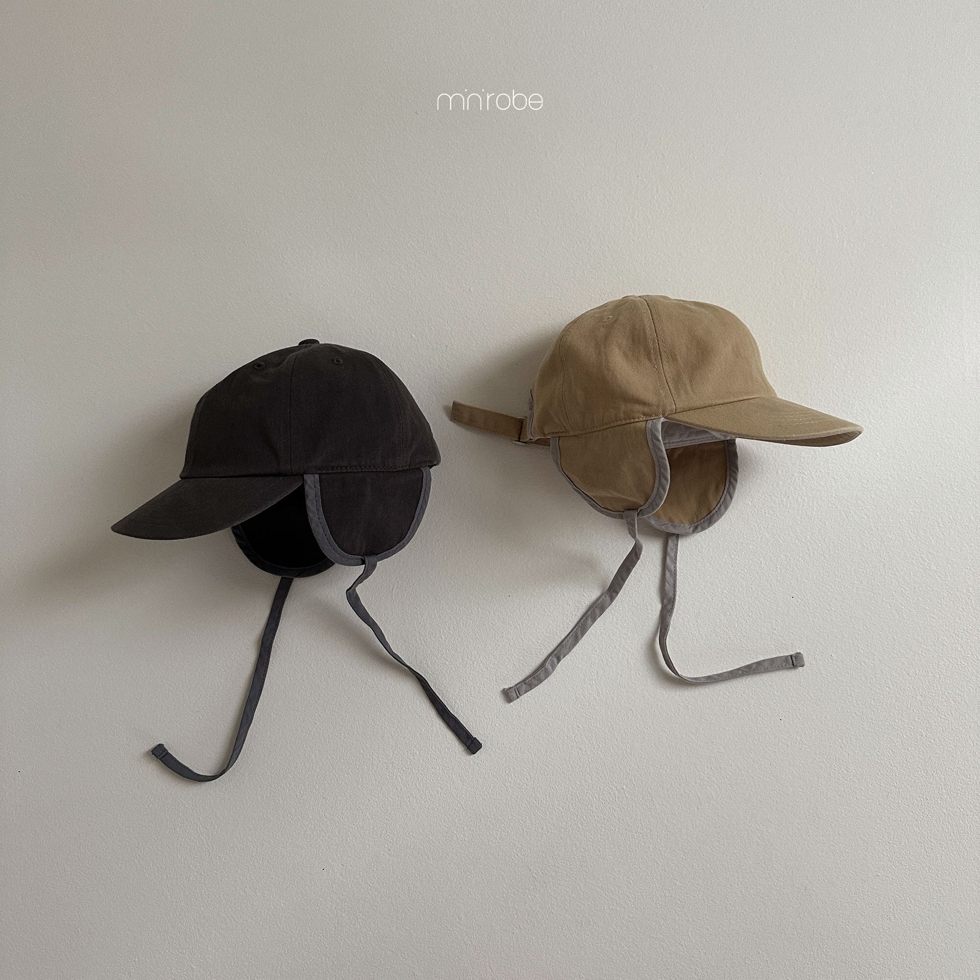 【即納】minirobe 帽子 キャップ ハット 秋 冬 男の子 女の子 ベビー baby キッズ kids