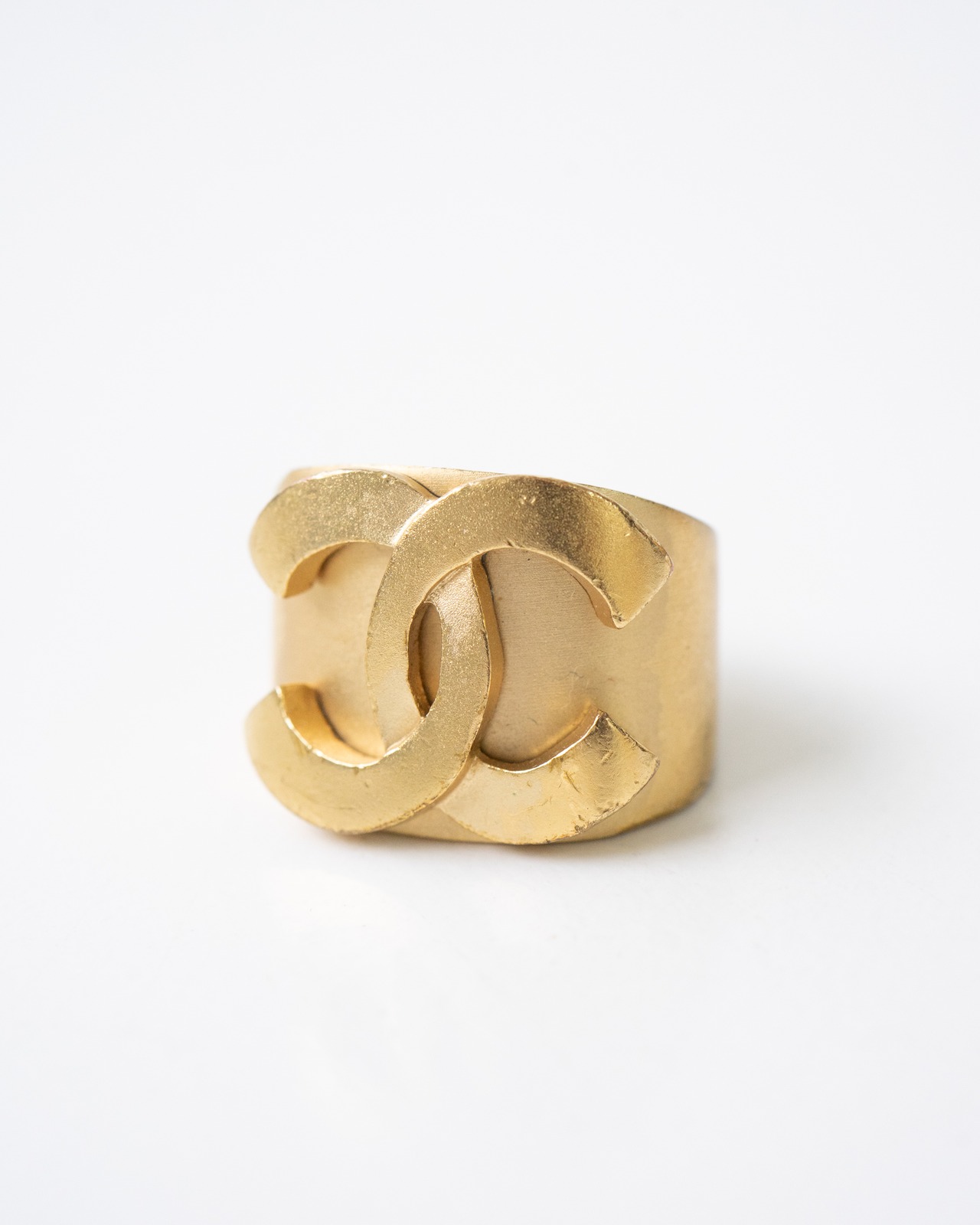 〈CHANEL〉CC mark ring 2001SS