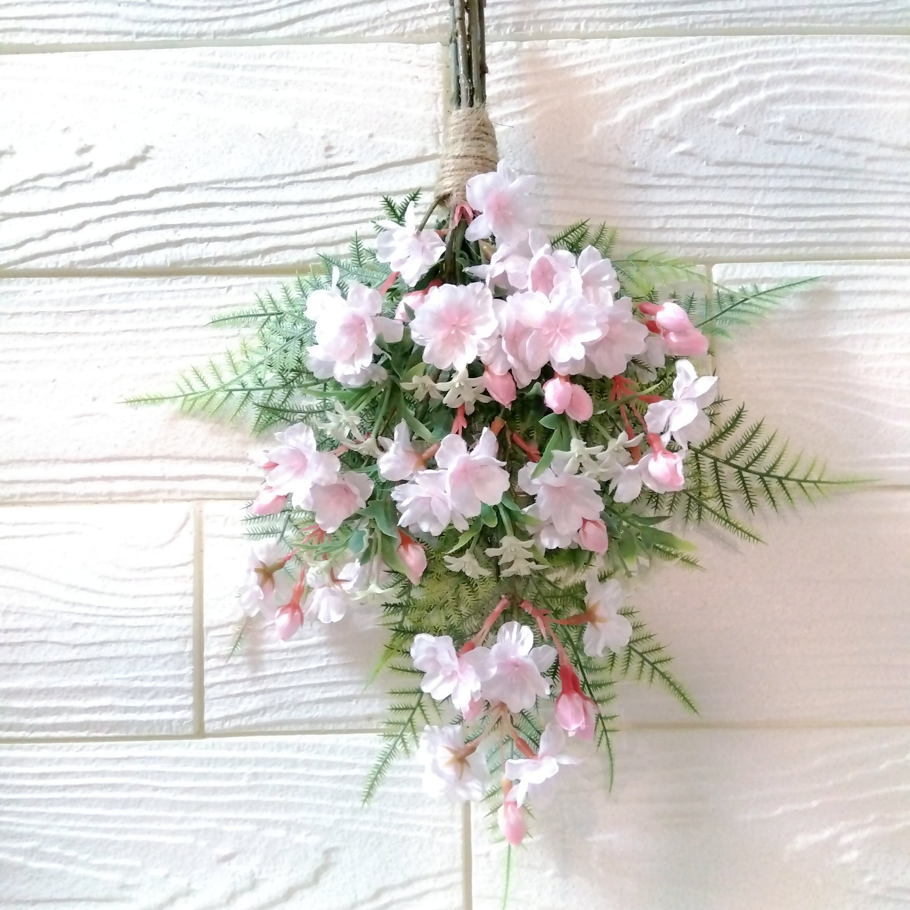 春色 スプリングリース 桜 スワッグ しだれ桜 | 雑貨屋 HarryChop