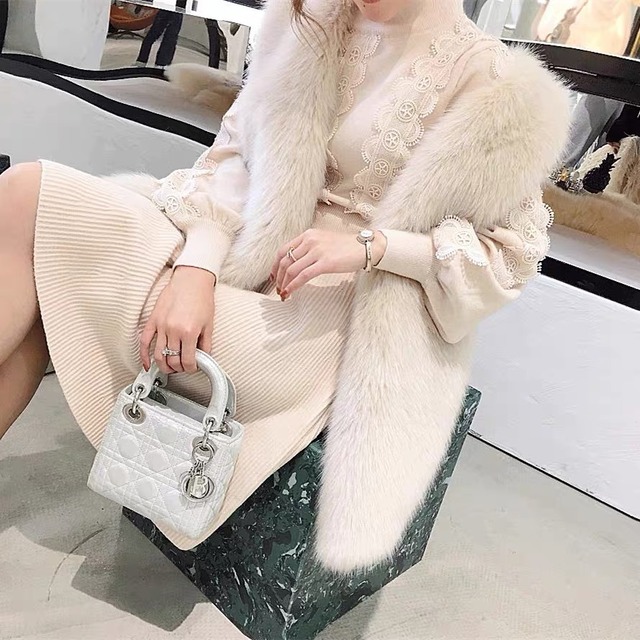 Elegant fur vest