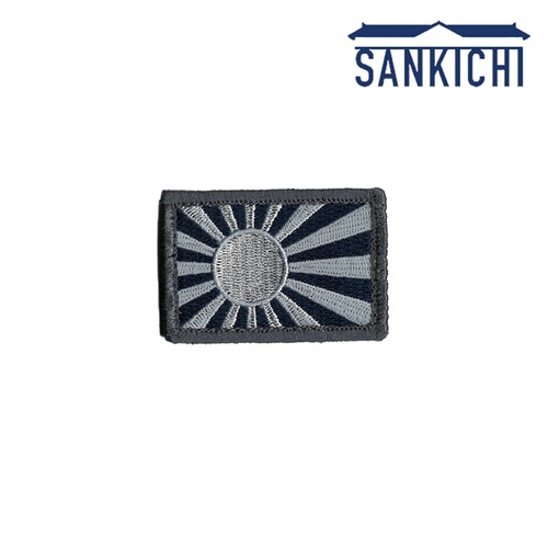 自衛隊グッズ 海上自衛隊 ショルダーパッチ さんきち厚木ver ベルクロ付  「燦吉 さんきち SANKICHI」