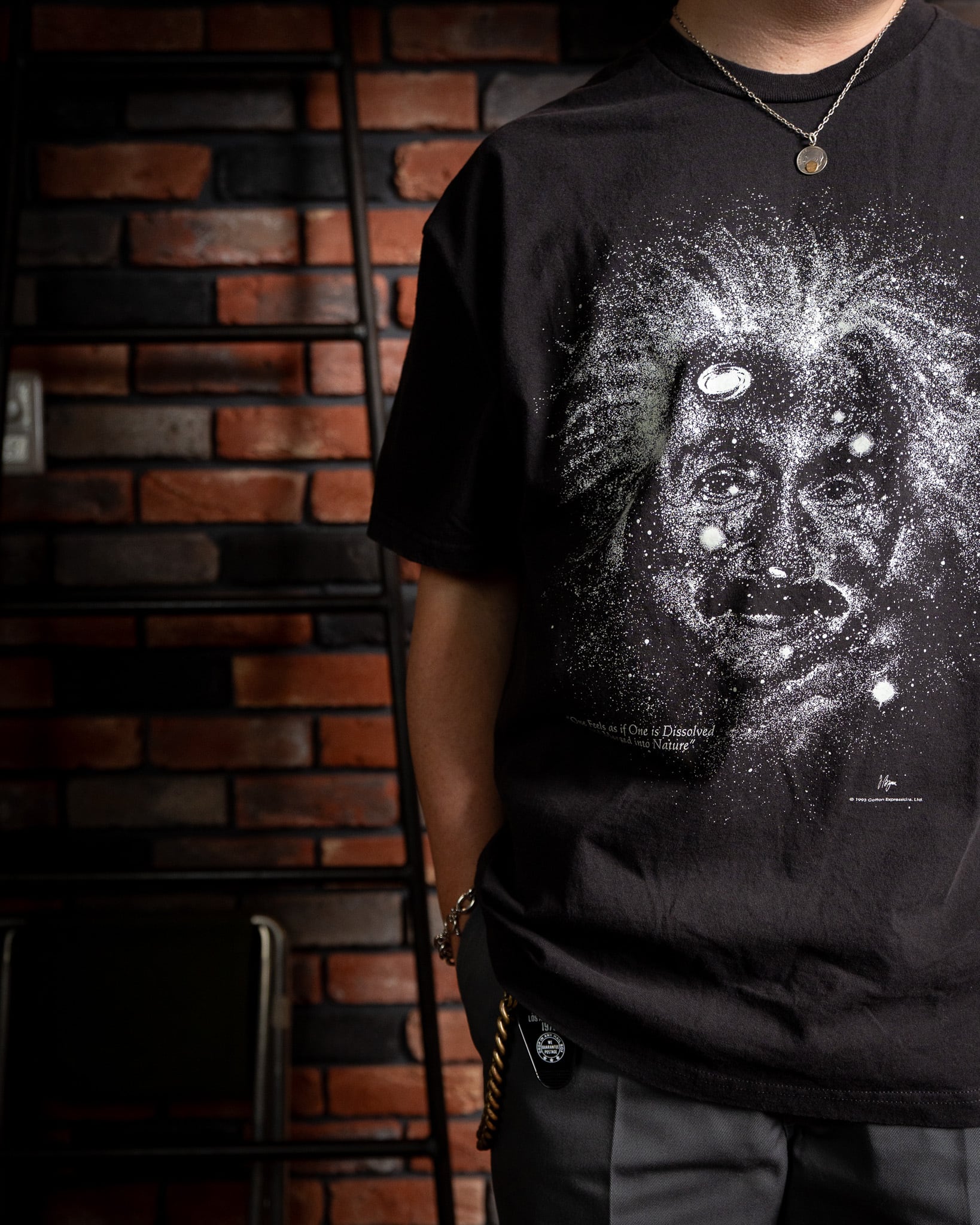 THRIFTY LOOK】Cotton Expressions Limited TEE 新品 ユーズド加工 L