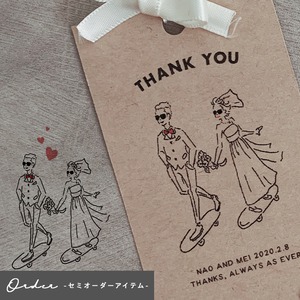 ウエディング　タグ　／　COLOR【80枚】